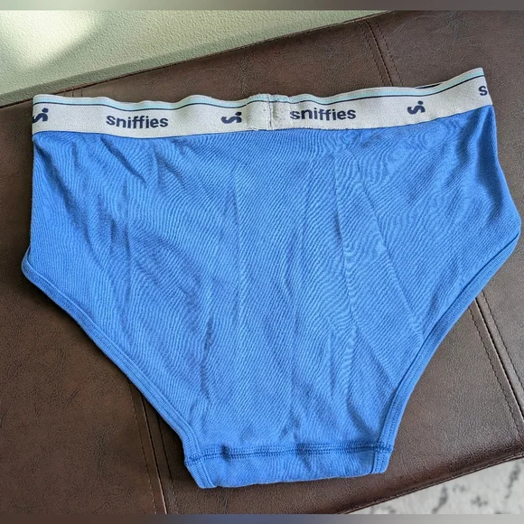 Sniffies Men's Blue Briefs - Picture 2 of 2